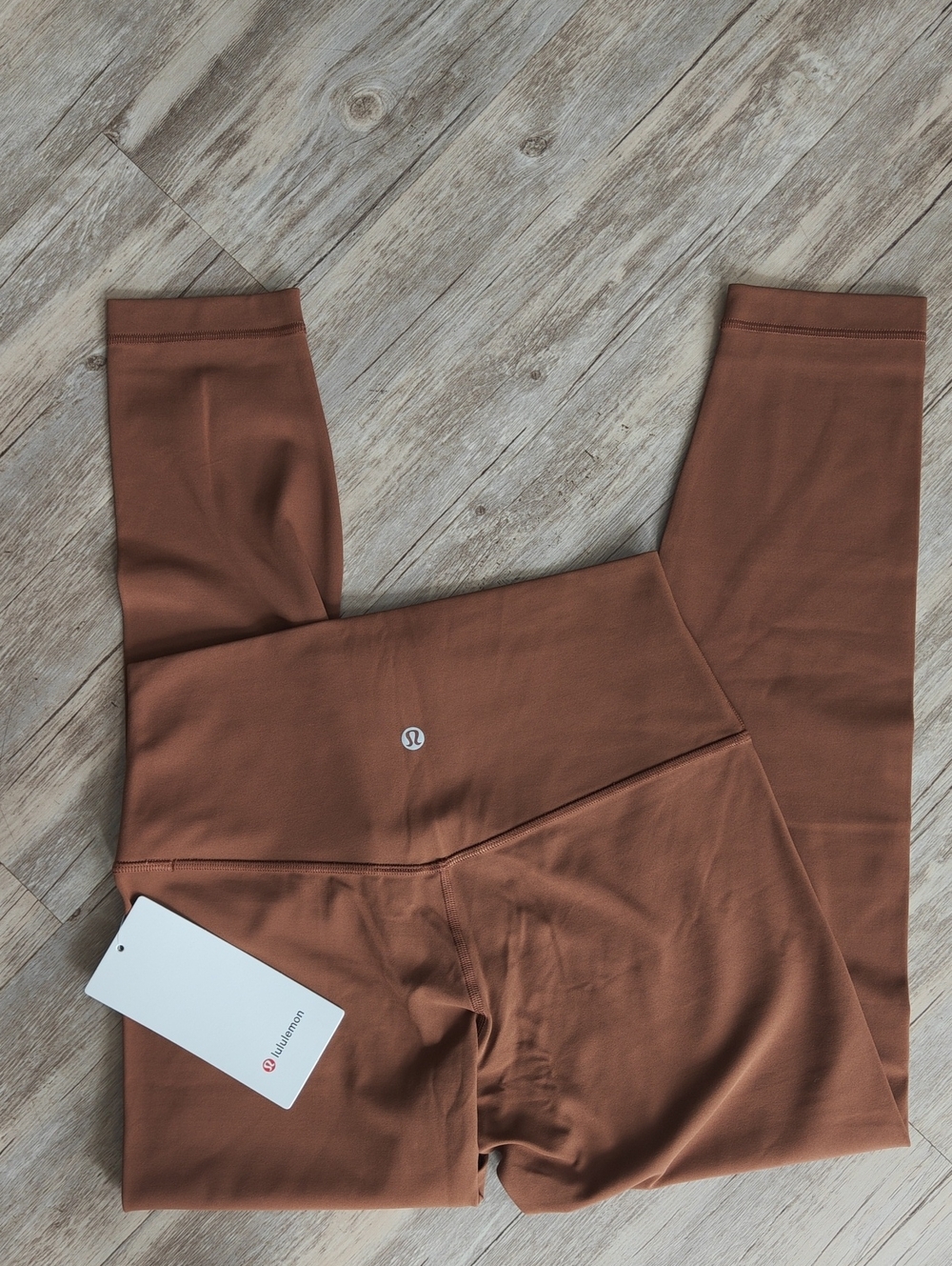 Lululemon Align High Rise 25" Leggings Roasted Brown Size 8 NWT